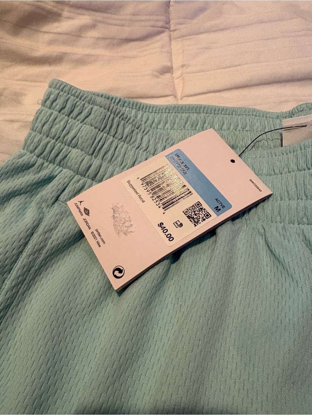 Jordan Women's Sage Athletic Shorts with Elastic Waist - Picture 2 of 4